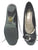 Calypso -- Womens Flat Shoes -- Black Croc Print