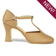 3" Jocelyn -- T-Strap Character Shoe -- Caramel