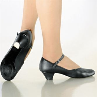 Meredith -- Mary Jane Ballroom Shoe -- Black - Main Image