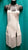 Chanda – Women's Latin Rhythm Dress –1Pc -- White with Regular and AB Swarowski Crystals