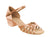 1.5" Charmy -- Latin Sandal -- Flesh Satin - Teddy Shoes