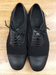 Christian -- Men's Standard Ballroom Oxford -- Black Leather/Nubuck