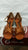 2.5" Darla --  Flare Heel Latin Sandal -- Dark Brown Satin - Teddy Shoes