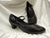 1.5" Donna -- Instep Strap Ballroom Shoe -- Black - Teddy Shoes