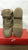 Hannah -- PU Hi-Top Split-Sole Dancesneaker -- Tan