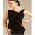 Women's Ballroom -- Ruffle Tank Top -- Black