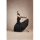 Women's Ballroom -- Long Gored Skirt -- Black