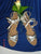 2.25" Ria -- Wide Heel Latin Sandal --Silver - Teddy Shoes