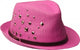 Fedora -- Stingee Paper -- Hot Pink