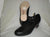 2.25" Cordoba -- Flamenco Shoe -- Black - Teddy Shoes