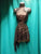 Gemita – Women's Latin Rhythm Dress – 1Pc -- Black/Copper Glitter 