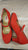 2.25" GinaMarie -- Flamenco Shoe -- Red Suede - Teddy Shoes