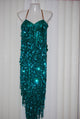 Sheila -- Latin Ballroom Dress -- Green