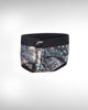 Print Footundeez - Black Silver