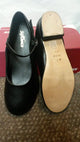 .75" Hazel -- Flat Heel Character Shoe -- Black
