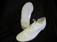 Jazzy -- Full Sole Jazz Oxford, Suede Sole -- White