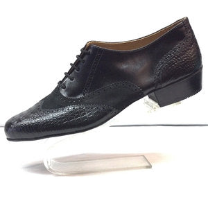 Carlos -- Men's Tango Oxford -- Black Cambridge