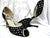 3.5" Nuevaluna -- Tango Shoe -- Black/Silver Polka Dots
