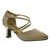 2.38" Amber -- Standard Ballroom Shoe -- Bronze Satin - Teddy Shoes