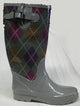 Sylvie -- Women's Flat Heel Boots -- Grey Multi