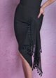 Rona -- Women's Latin Skirt -- Black