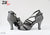 3.25" Scilla -- Women's Latin Sandal -- Grey Irridiscent