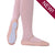 Stretch Leather Full Sole Ballet -- Pink