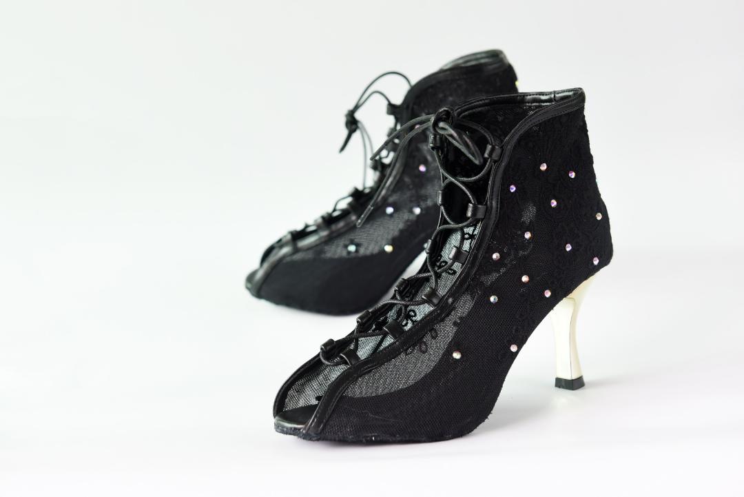 polka dot heels  Heels, Shoes, Shoe boots