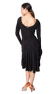 Theresa -- Women's Miarisport Latin Dress -- Black